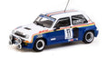 Renault 5 Turbo No.11 Costa Brava Rally 1985 - White/Blue - Tarmac Works - 1/64 - T64-TL060-85RCB11 Passion Diecast