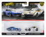 Car Culture 2 Pack Custom Corvette Stingray Coupe & 69 COPO Corvette - Hot Wheels 1:64 - HRR80-956N - Passion Diecast