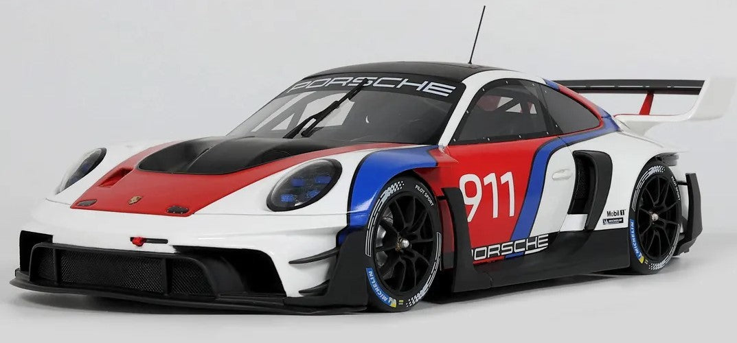 PORSCHE 911(992) GT3 R RENNSPORT WHITE 2023 - 1/18 - GT SPIRIT - GT495