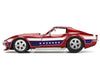 1969 Chevrolet Corvette Stingray ZL1 - Candy Red with Stars & Stripes - Bigtime Muscle - Jada - 1/24 - 35488