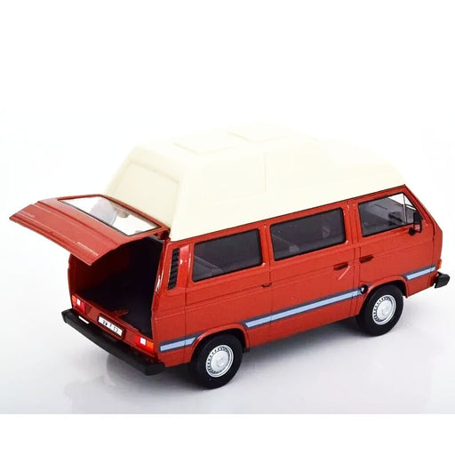 Volkswagen Type 2 (T3) Camper - Tan Metallic with Beige Top - Motormax 1-24 - 79594