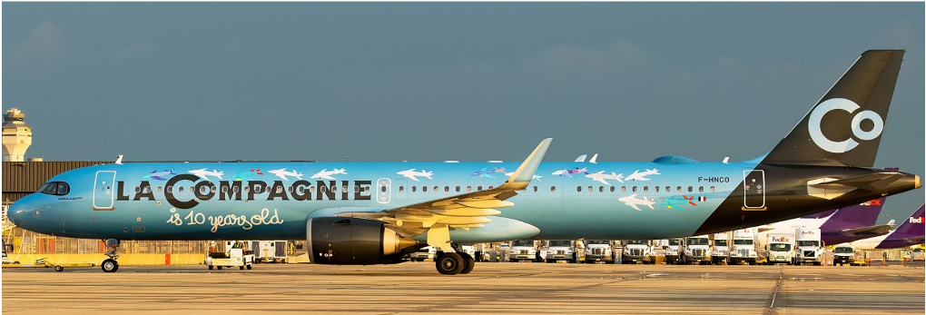 La Compagnie Airbus A321NEO "10 Years Old" / F-HNCO /  JC Wings  1:400 /  XX40319