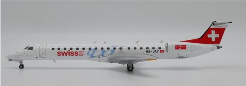 Swiss Embraer ERJ-145 "600th" / HB-JAY /  JC Wings  1:200 /  XX20442