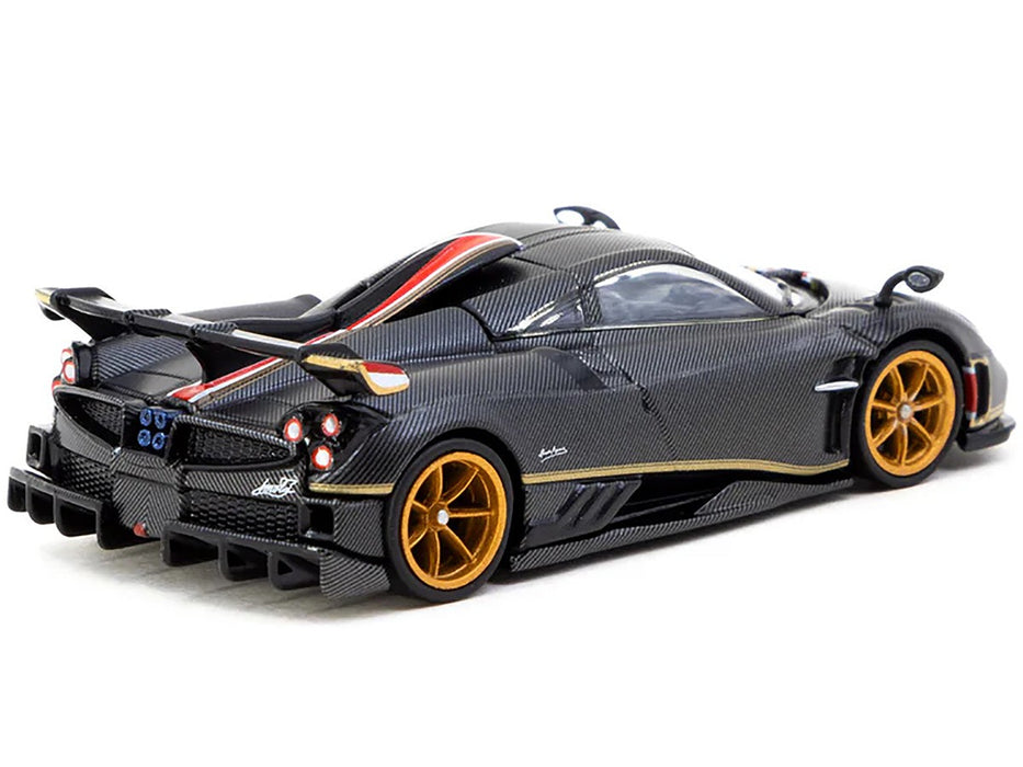 Pagani Imola Limited Edition - Matt Black Carbon Fiber - Tarmac Works - 1/64 - T64-TL060-85RCB11 Passion Diecast