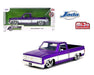 1985 Chevrolet C10 Pickup with Cartelli Wheels Purple White - Just Trucks - MiJo Limited 2,400 - Jada - 1/24 - 35856
