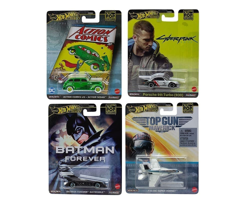Hot wheels Premium Pop Culture F Case 2024 Assortment - HXD63-956F -  Passion Diecast