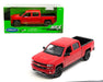2017 Chevrolet Silverado - Red - Welly 1/29 - 24083 RD - Passion Diecast 