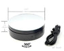 Mini Turntable Rotating Display Stand 4.75" with Mirror Base for 1/64 Scale Model Cars - E12-MR