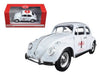 1966 VW Beetle -  Coca Cola   White  - Motor City Classics 1.24  478966