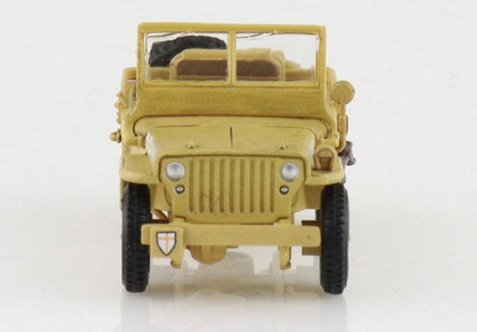 Willys Jeep / British 8th Army, Gen. Bernard Montgomery, Sicily, 1943 - Hobby Master 1/72 HG4217