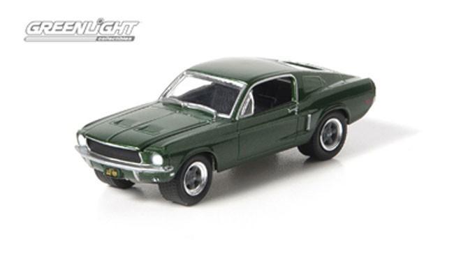 1968 Ford Mustang Bullitt - Greenlight 1/64 - 44721 - Passion Diecast 
