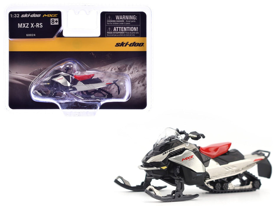 Ski-Doo MXZ X-RS Snowmobile in Spartan Red - Diecast Master 1/32 - 60024