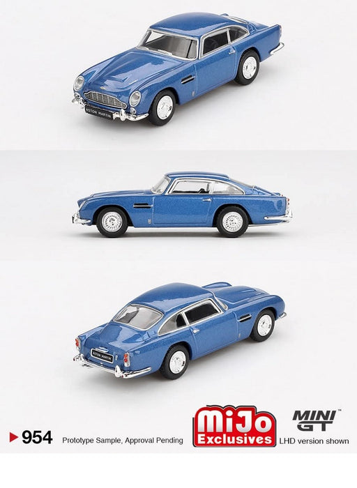 Aston Martin DB5 Sierra Blue - Mini GT - 1:64 - MGT00954 Passion Diecast