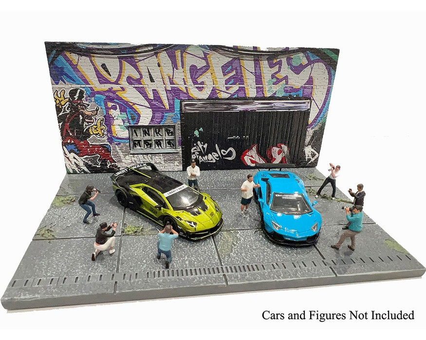 Mijo Exclusive - LA Street Art Diorama Graffiti - Limited Edition - American Diorama 1-64 - AD-2424