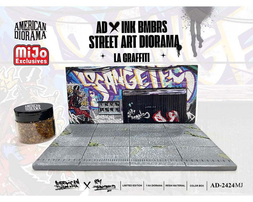 Mijo Exclusive - LA Street Art Diorama Graffiti - Limited Edition - American Diorama 1-64 - AD-2424
