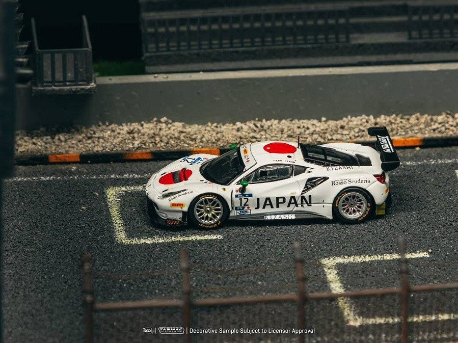 Ferrari 488 GT3 FIA GT Nations Cup 2018 T. Kondo / K. Seto - Japan Exclusive - Tarmac Works - 1/64 - T64-072-18GTN12