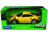 Porsche 911 GT3 RS (992) 2023  Yellow - Welly 1/24 - 24122 YL