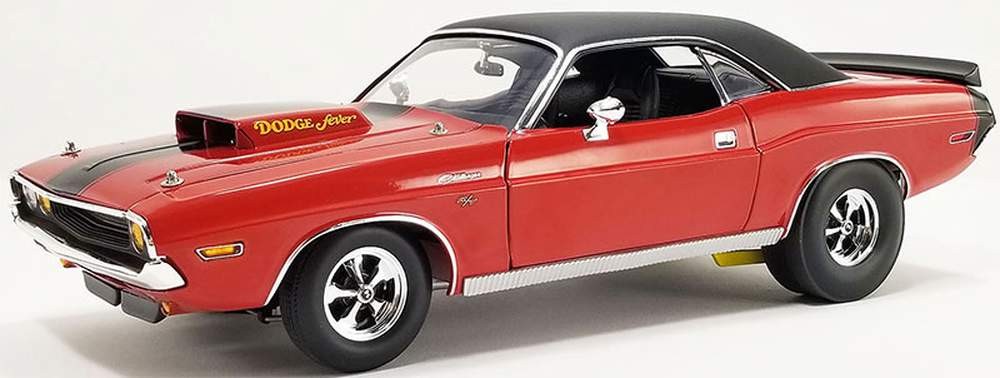 1970 Dodge Challenger R/T Dodge Fever (Bright Red) Estimated production is .... - ACME - 1/18 - A1806028