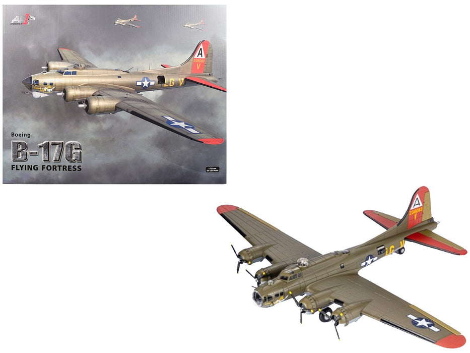 Boeing B-17G Flying Fortress Man O' War, 323RD BS, 91ST BG, 8TH AF,   Air Force 1 1/72  AF1-0110 C