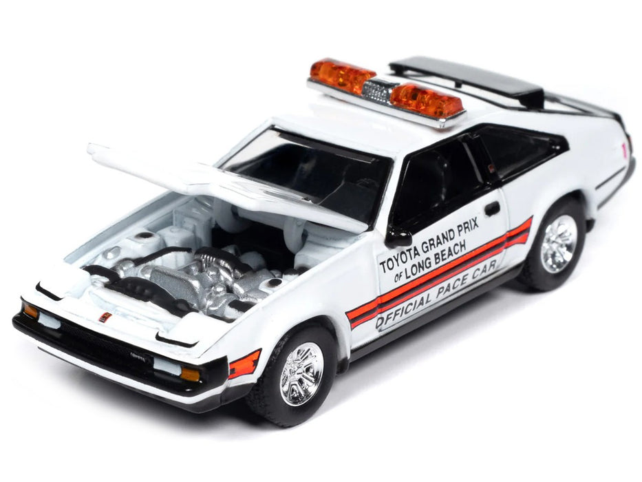 1983 Toyota Celica Supra Toyota Grand Prix of Long Beach Official Pace Car Graphics - Auto World - 1/64 - AWSP166 B