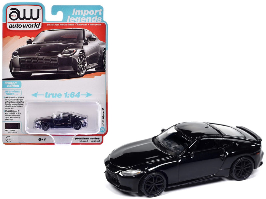 2023 Nissan Z in Black Diamond - Auto World - 1/64 - AWSP168 B