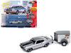 Bryant Goldstone - 1970 Chevrolet Chevelle with Enclosed Trailer - Tow & Go - Johnny Lightning  1:64 - JLBT020 C