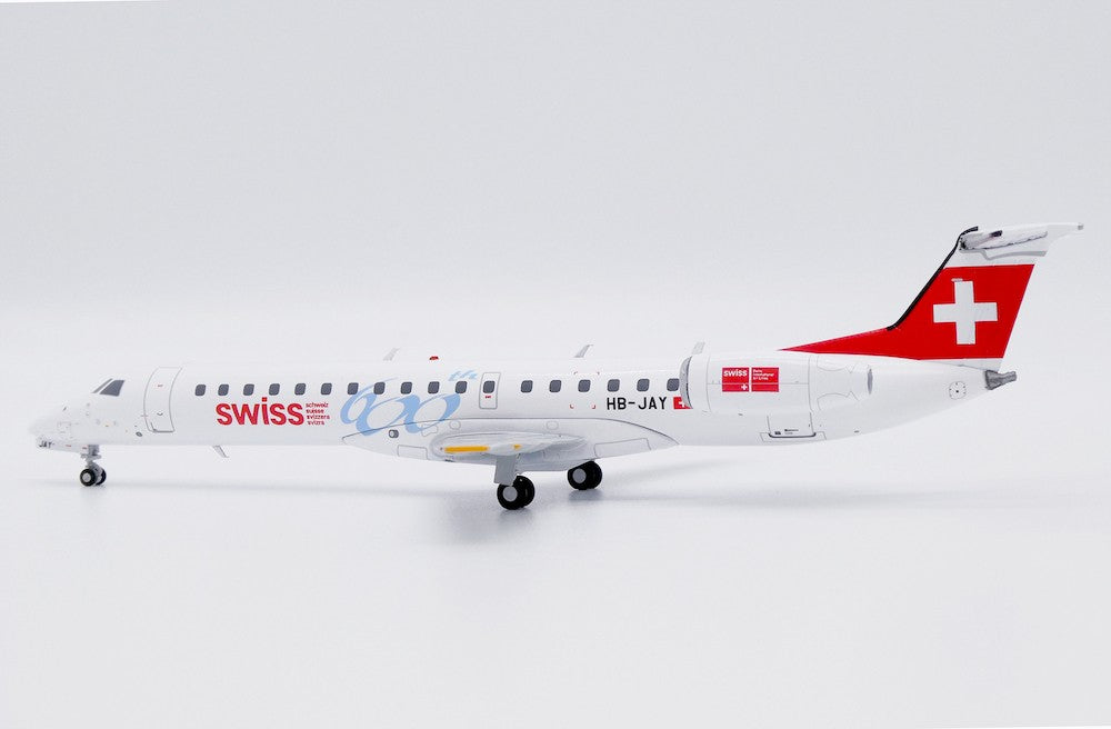 Swiss Embraer ERJ-145 "600th" / HB-JAY /  JC Wings  1:200 /  XX20442