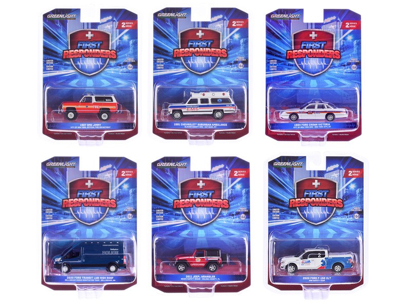 Responders Series 2 - Assortment - 1/64 Greenlight - 67060 Passion Diecast