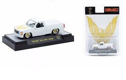 1988 GMC Sierra 1500 Custom - White - Hobby Exclusive - M2 Machine - 1:64 - 31500-HS52