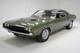 Mr. Norms 1970 Dodge Challenger R/T Hardtop Hemi F8 Green with Green Top & Green Interior - 1/18 - Greenlight - 13700