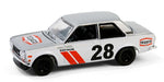 Texaco - 1970 Nissan Datsun 510 Widebody - Texaco Special Edition Series 1 - 1/64 Greenlight - 41165 C