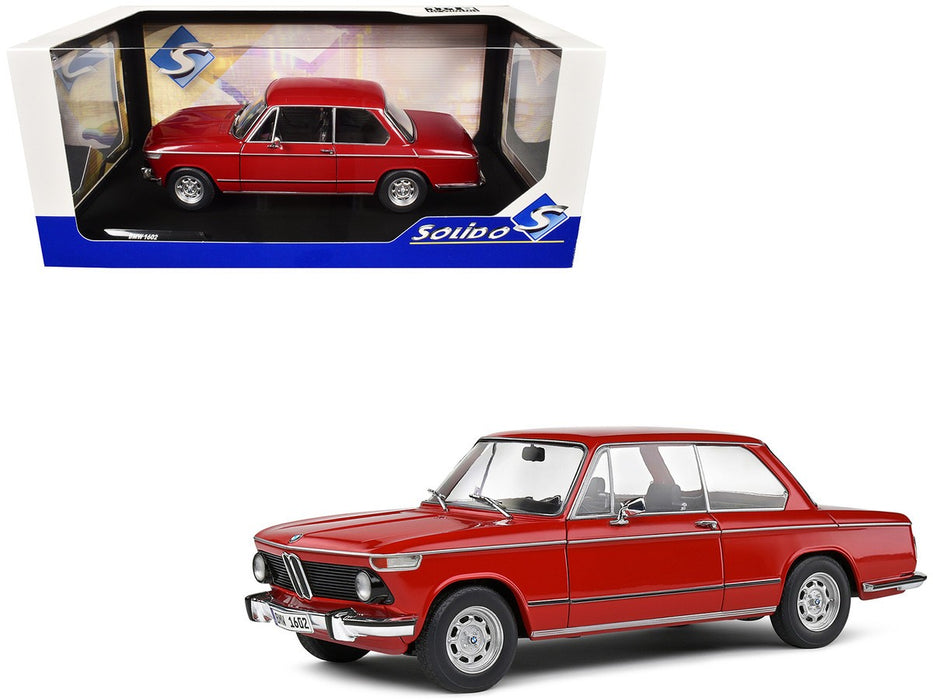 BMW 1602 1971 Red - Solido - 1/18 - S1808601 - Passion Diecast 
