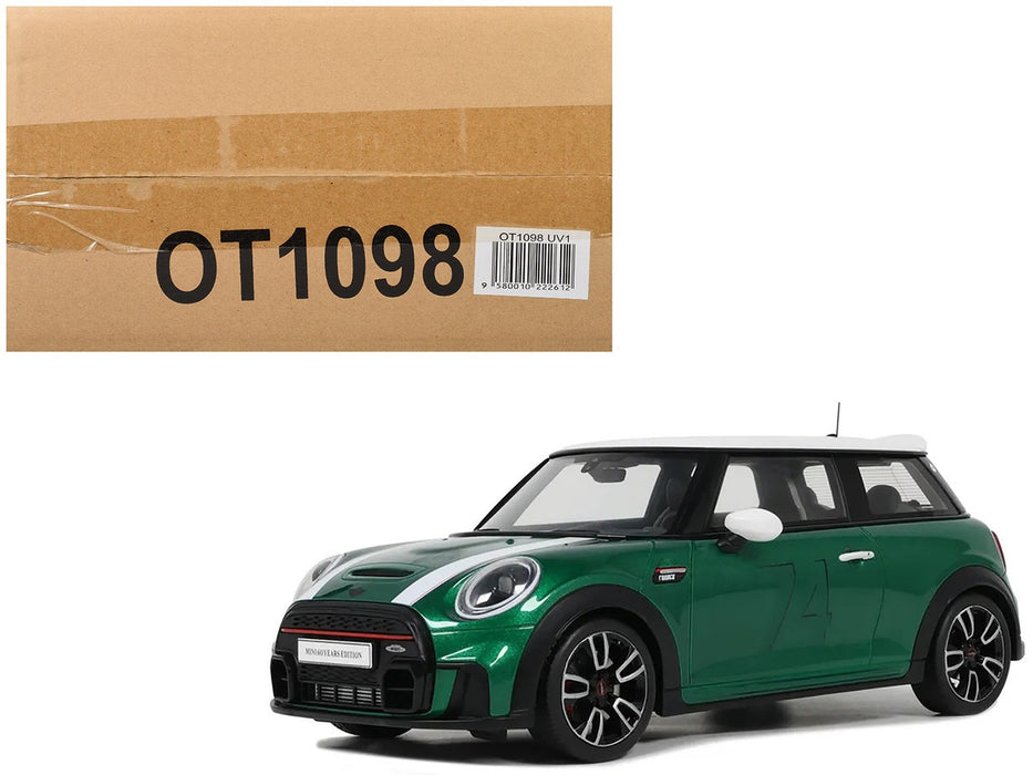 Mini Cooper JCW British Racing Green IV (F56) 2023 - OTTO  1/18 OT1098 Passion Diecast 