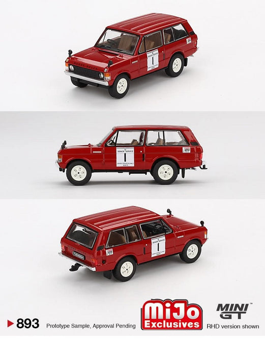 Range Rover 1971 International Hillrally Winner - Mini GT - 1:64 - MGT00893 Passion Diecast
