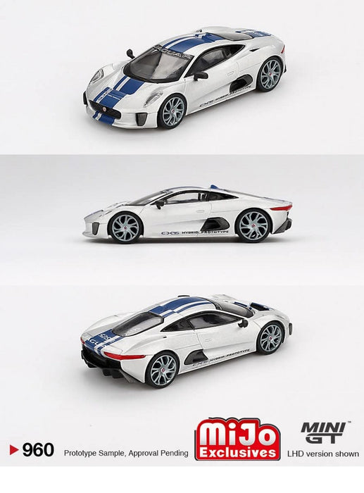 Jaguar C-X75 Silver - Mini GT - 1:64 - MGT00960 Passion Diecast