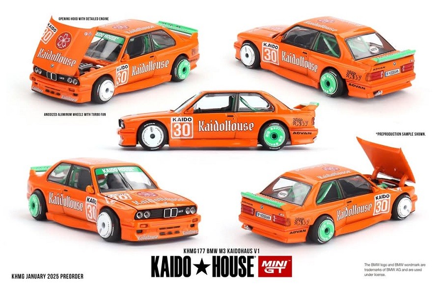 BMW M3 KaidoHaus V1 - Mini GT - Mijo Exclusives - 1/64 - KHMG177 Passion Diecast