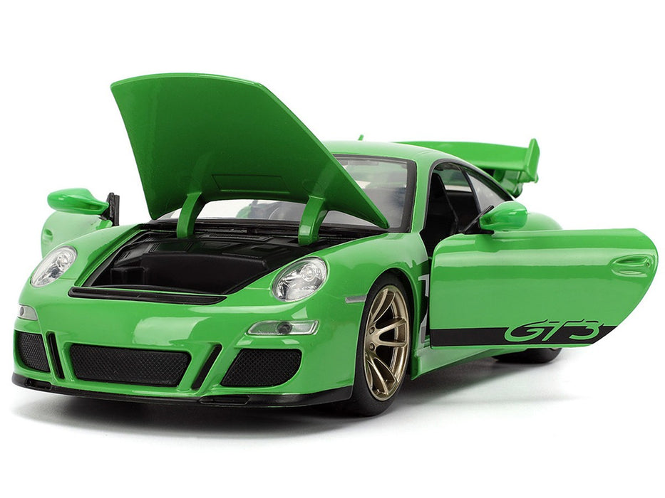 Porsche 911 GT3 (997) - Green - Fast & Furious - Jada - 1/24 - 34919