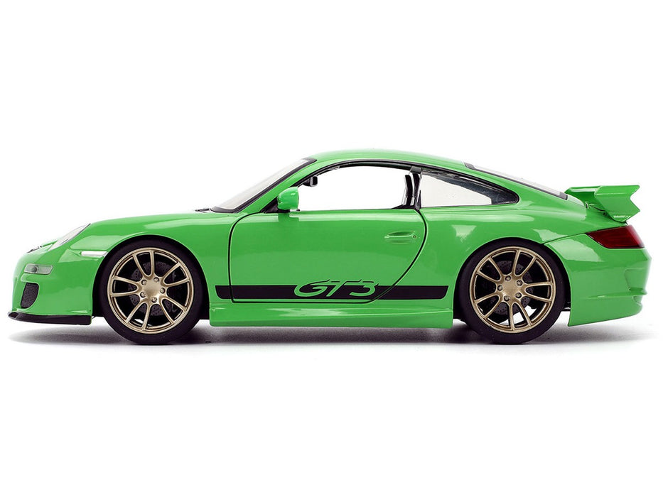 Porsche 911 GT3 (997) - Green - Fast & Furious - Jada - 1/24 - 34919