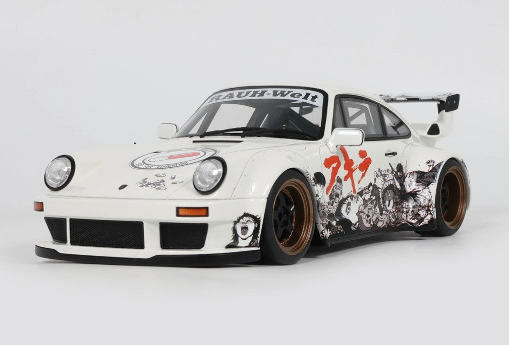 RWB AKIRA GLACIER WHITE 2024 GT508 - 1/18 - GT SPIRIT - GT508