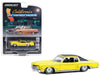 1971 Chevrolet Monte Carlo in Sunflower Yellow with Black Roof - California Lowriders Series 3 -1/64 Greenlight - 63040 C