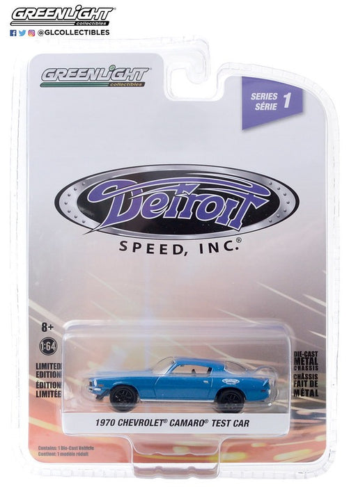 1970 Chevrolet Camaro Test Car - Detroit Speed, Inc. Series 1 - Greenlight 1/64 - 39040 E -  Passion Diecast 