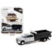 2018 Ram 3500 Dually Landscaper Dump Truck in Bright Silver Metallic - Dually Drivers 8 - Greenlight 1-64 - 46080 E
