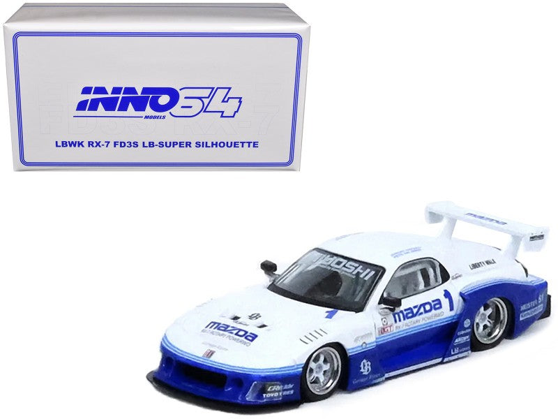 Mazda RX7 LB-SupeER SILHOUETTE HK Auto Salon 2024 - INNO 64 - 1/64 - IN64-LBWK-RX7-06 Passion Diecast