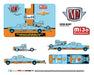 1973 Chevrolet C30 Wedge Truck & 1978 Chevrolet Silverado 10 Bedless Gulf Livery - M2 Machine - 1:64 - 39200-MJS07
