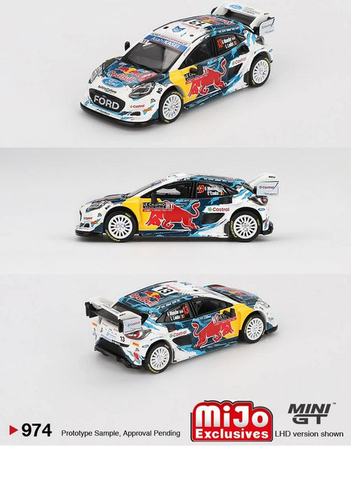 Ford Puma Rally1 No.13 M-Sport Ford WRT 2024 Rally Monte Carlo - Mini GT - 1:64 - MGT00974 Passion Diecast