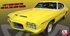 1972 Pontiac GTO LeMans in Monarch Yellow Limited Edition - Estimated Production 500 Pieces - ACME - 1/18 - A1801227