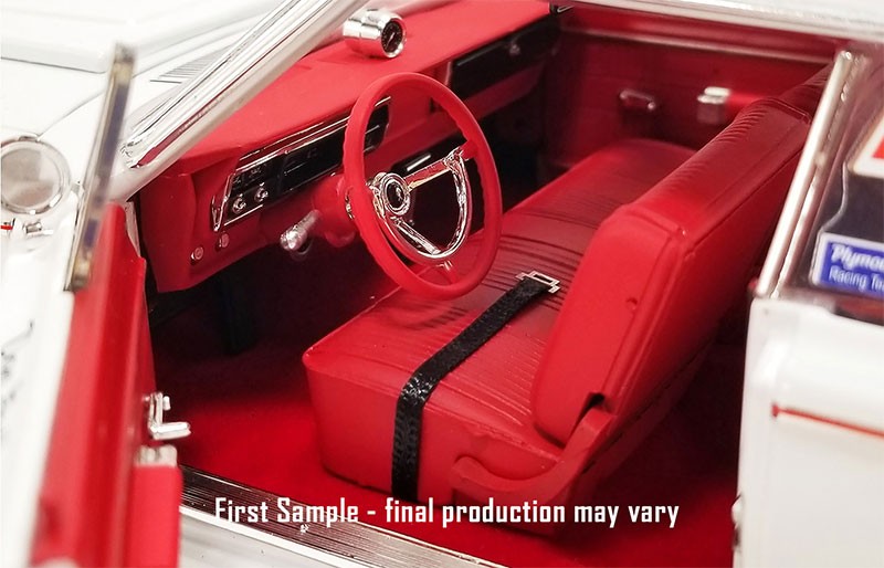 Don Grotheer - 1967 Plymouth Belvedere II Super Stock in White - Estimated Production 400 - ACME - 1/18 - A1806705