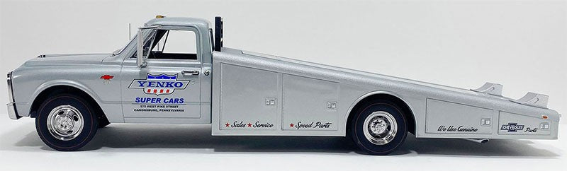 Yenko Super Cars - 1967 Chevrolet C-30 Ramp Truck in Silver - Estimated Production 400 - ACME - 1/18 - A1801712