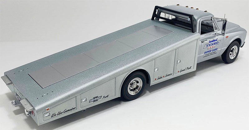 Yenko Super Cars - 1967 Chevrolet C-30 Ramp Truck in Silver - Estimated Production 400 - ACME - 1/18 - A1801712