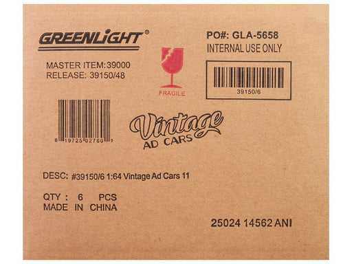 Vintage Ad Cars Series 11 - Assortiment - 1/64 Greenlight - 39150